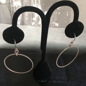 Hoop 925 amethyst Earrings